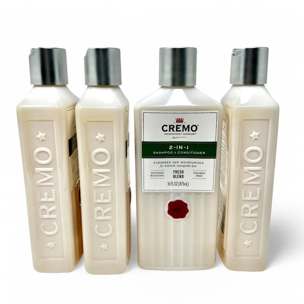 Cremo 2-in-1 FRESH BLEND Shampoo + Conditioner 16 fl oz Sealed NEW 1 Count